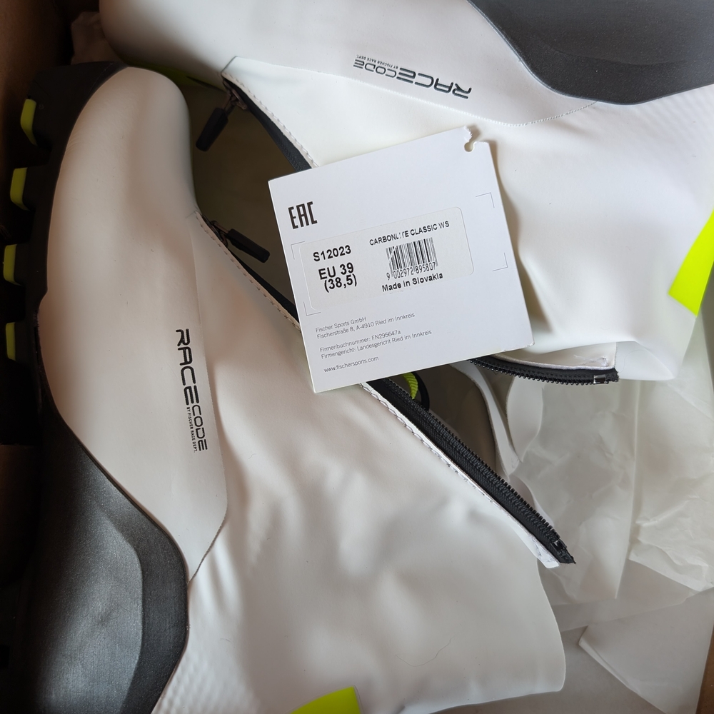 Women's White and Black Shoes